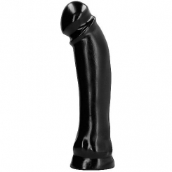 King cock - 10 dildo  musta kiveksillä 25.4 cm