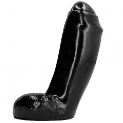 Hung system - realistinen dildo  musta väri jimmy 27 cm