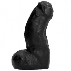 All  musta - realistinen dildo  musta 17 cm