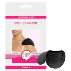 Bye-bra - shoulder protectors support  musta