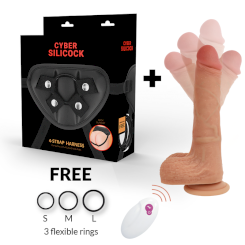Fetish submissive valjaat - tupla penetration  musta vibraattori