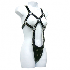 Ohmama fetish - nipple clamps with  musta chains