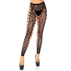 Leg avenue - stay-upit sheer thigh high plus size