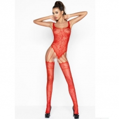 Passion - woman bs027 body punainendress style  - yksi koko