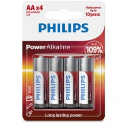 Kodak - xtralife alkaline battery aa lr6 blister * 4