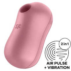 Satisfyer - curvy trinity 2 air pulse vibraattori  musta