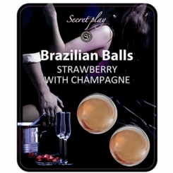 Secretplay - setti 6 brazilian balls cold effect