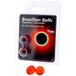 Taloka - 2 brazilian balls climax effect exciting gel