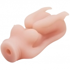 Crazy bull - realistinen vagina ja anus vibraattorilla position 6