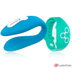 Wearwatch - dual technology vibraattori watchme aquamarine / jet