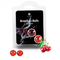 2 Brazilian Balls Cherry