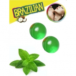 2 Brazilian Balls Mint 0