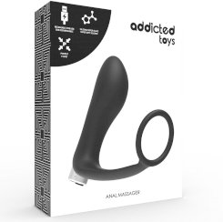 Addicted toys - eturauhas-vibraattori ladattava model 1 -  musta 3