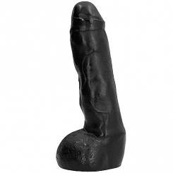 King cock - 8 dildo  musta kiveksillä 20.3 cm