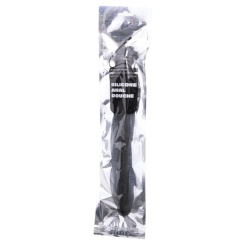 All Black Silicone Anal Douche 27cm