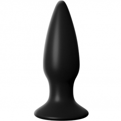Addicted toys - anustappi with  musta silikoninen penisrengas 12 cm