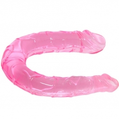 Baile - tupla dildo tupla  pinkki dildo 0