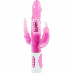 Seven creations - e rabbit triple play  pinkki triple stimulation vibraattori