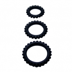 Baile  Titan Set 3pcs Cock Ring Black...