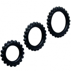 Baile  Titan Set 3pcs Cock Ring Black...