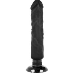 Basecock - realistinen vibraattori 2-1  musta 20 cm -o- 4 cm 1