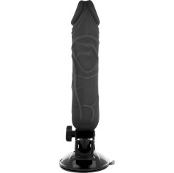 Basecock - realistinen vibraattori kaukosäädettävä  musta 20 cm -o- 4 cm 1