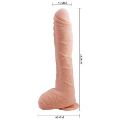 Baile - alex realistinen skin dildo 27 cm 1