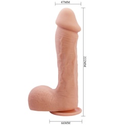 Baile - johnson realistinen skin dildo 22 cm 1