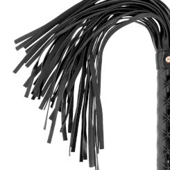 Begme -  musta edition vegan nahka flogger 1