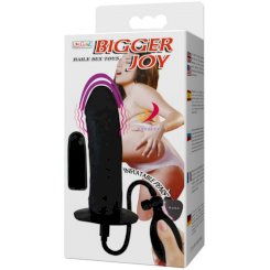 Baile - bigger joy pumpattava penis vibraattorilla 16 cm 7