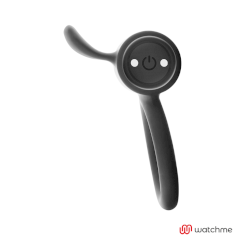 Black & Silver - Cameron - Kaukosäädettävä Penisrengas - Watchme 3