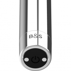  musta& hopea - kailan 2 hopeavärisevä magnetic luotivibraattori 0