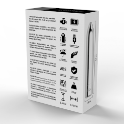  musta& hopea - kailan 2 hopeavärisevä magnetic luotivibraattori 3