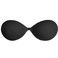 Bye Bra Invisible Bra - Black Size A