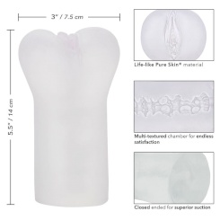 Calexotics - boundless vulva tekopillu  läpinäkyvä 3