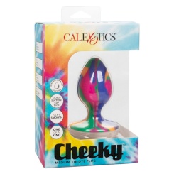 Calex Cheeky Medium Tie-dye Plug Anal