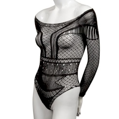 California exotics - scandal shoulder body suit plus size