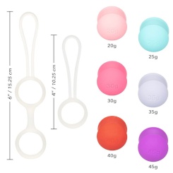 California exotics - she-ology setti bolas kegel intercambiables 3