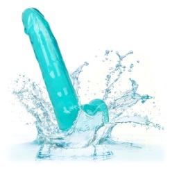 Calexotics - size queen dildo  sininen 20.3 cm 4