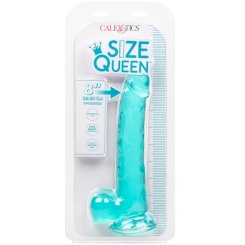 Calexotics - size queen dildo  sininen 20.3 cm 6