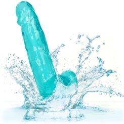 Calexotics - size queen dildo  sininen 15.3 cm 4