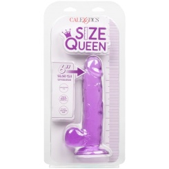 California exotics - size queen dildo  purppura 15.3 cm 3