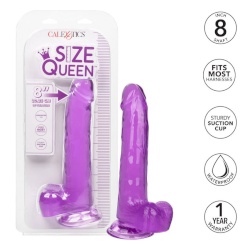 Calex Size Queen Dildo - Purple 20.3 Cm