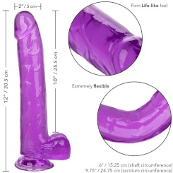 California exotics - size queen dildo  purppura 25.5 cm 5