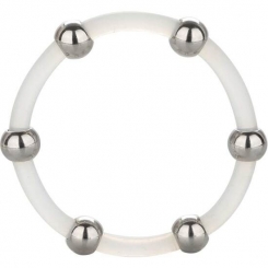 Calex Steel Beaded Silicone Ring Xl