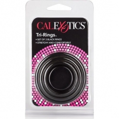Calexotics - tri-rings  musta 1