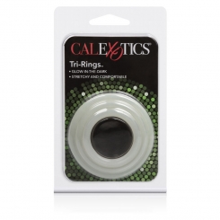 Calexotics - tri-rings glow in the dark 1