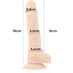 Cock miller - valjaat + silikoni density articulable cocksil 18 cm 9