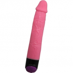 Baile - colorful sex realistinen vibraattori  pinkki 23 cm 0
