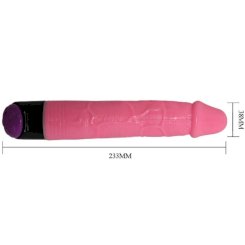 Baile - colorful sex realistinen vibraattori  pinkki 23 cm 7